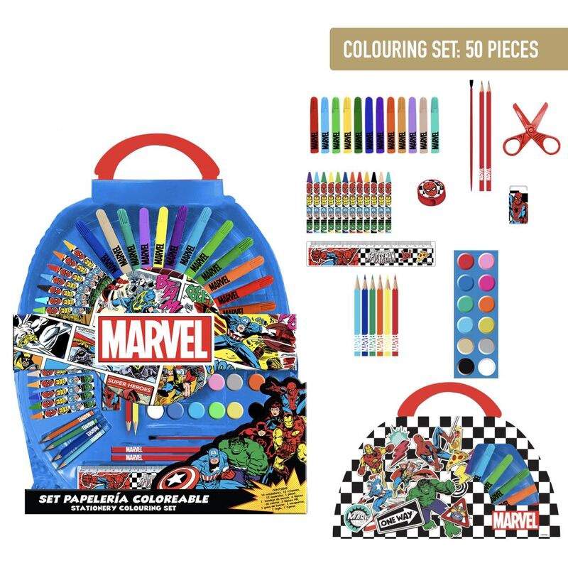 Marvel Avengers papirvarer sæt 50 dele