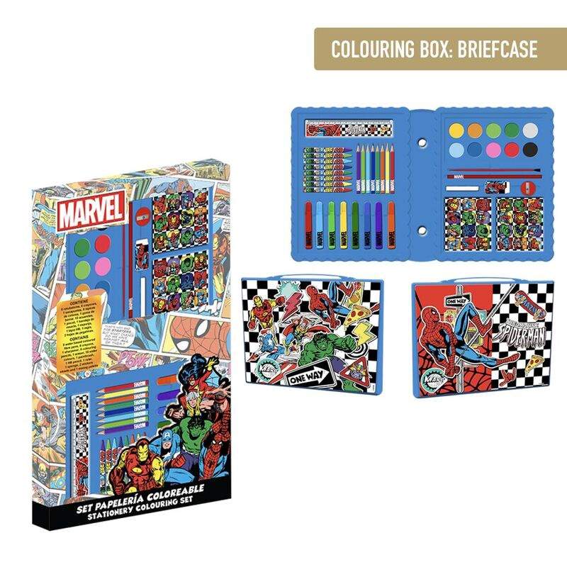 Marvel Avengers farvelægningssæt