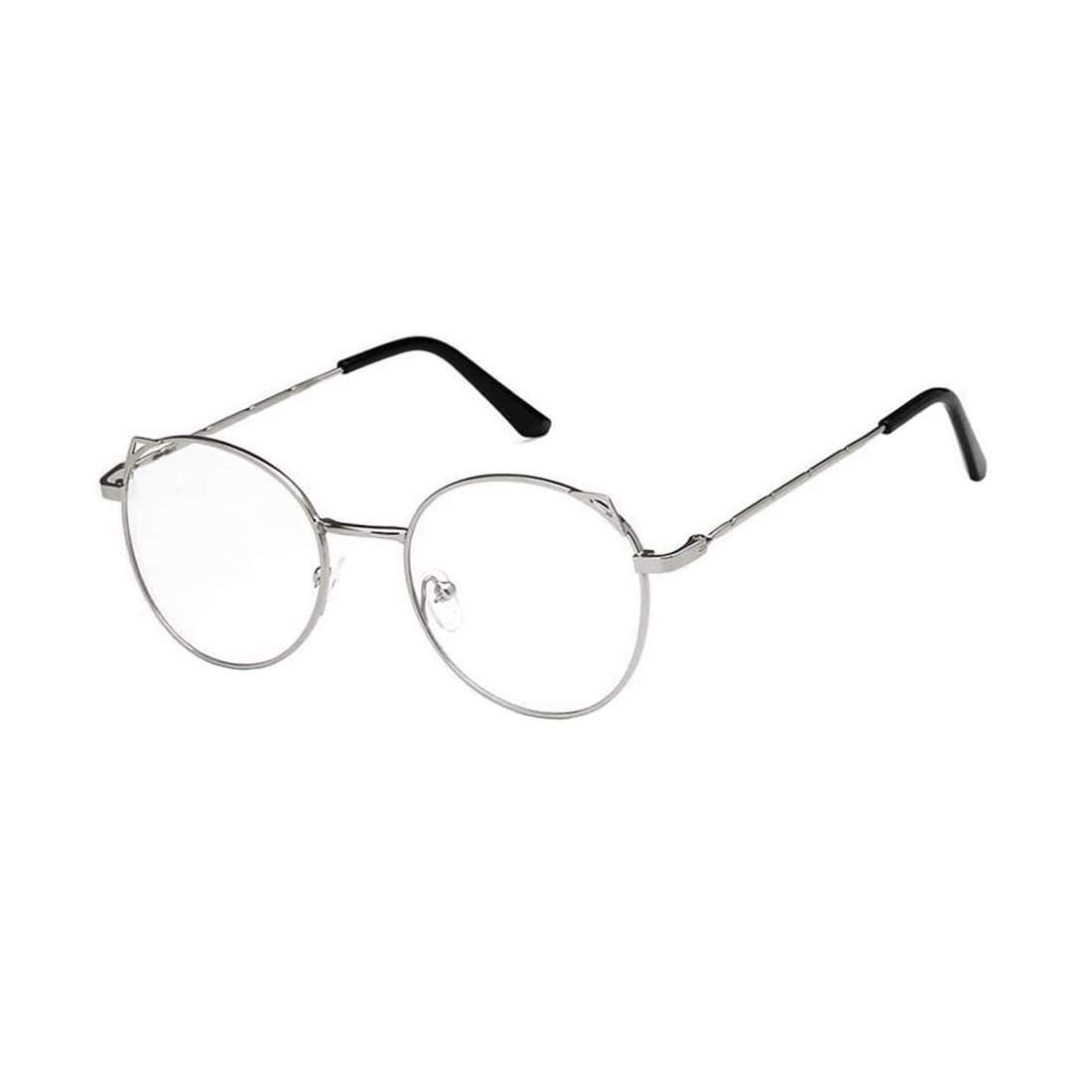 Anti Blue Light-Glasögon, Kattöron - Silver | Elektronik - Datortillbehör - Anti Blue-Light Glasögon | Pryloteket