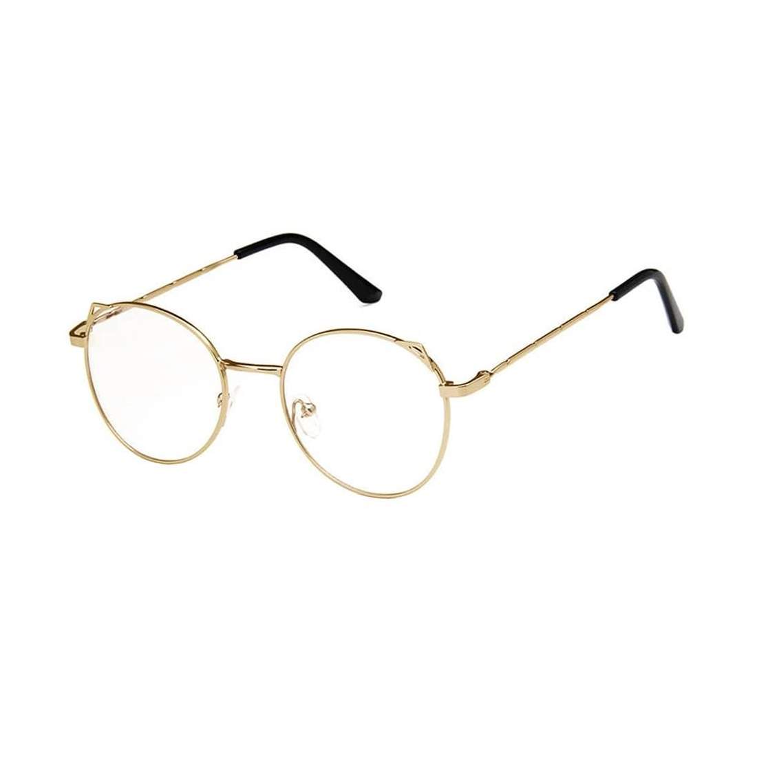 Anti Blue Light-Glasögon, Kattöron - Guld | Elektronik - Datortillbehör - Anti Blue-Light Glasögon | Pryloteket