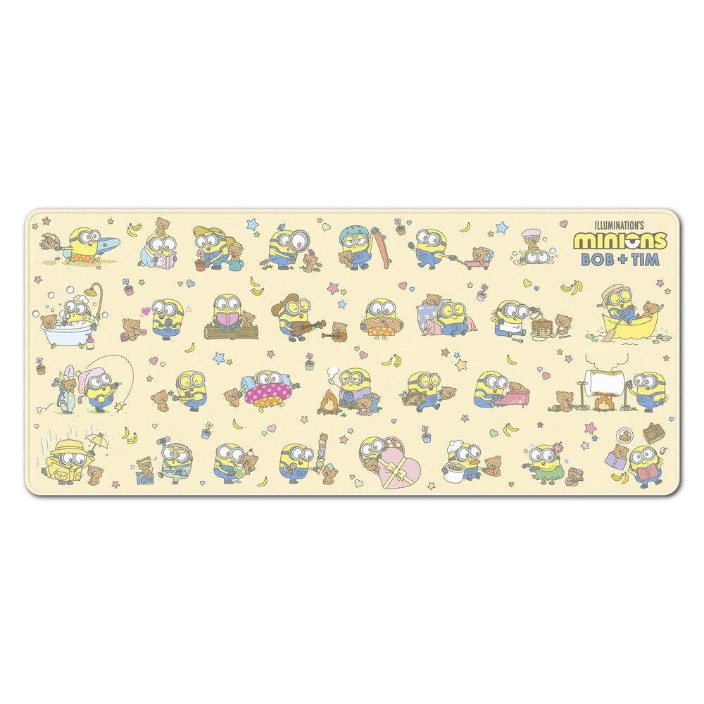 Minions Gaming Skrivebordsmåtte – 80x35cm, Vandtæt, Skridsikker