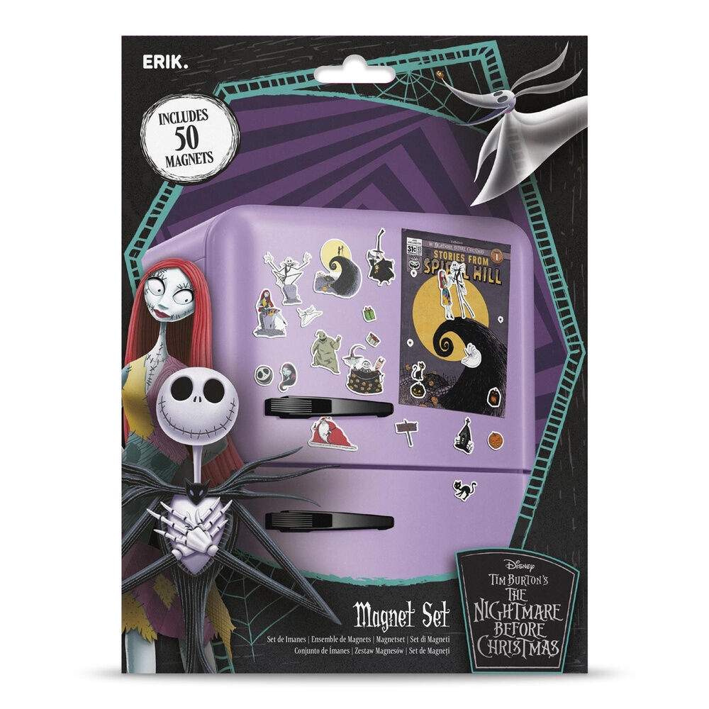 Nightmare Before Christmas udstansede magnetsæt