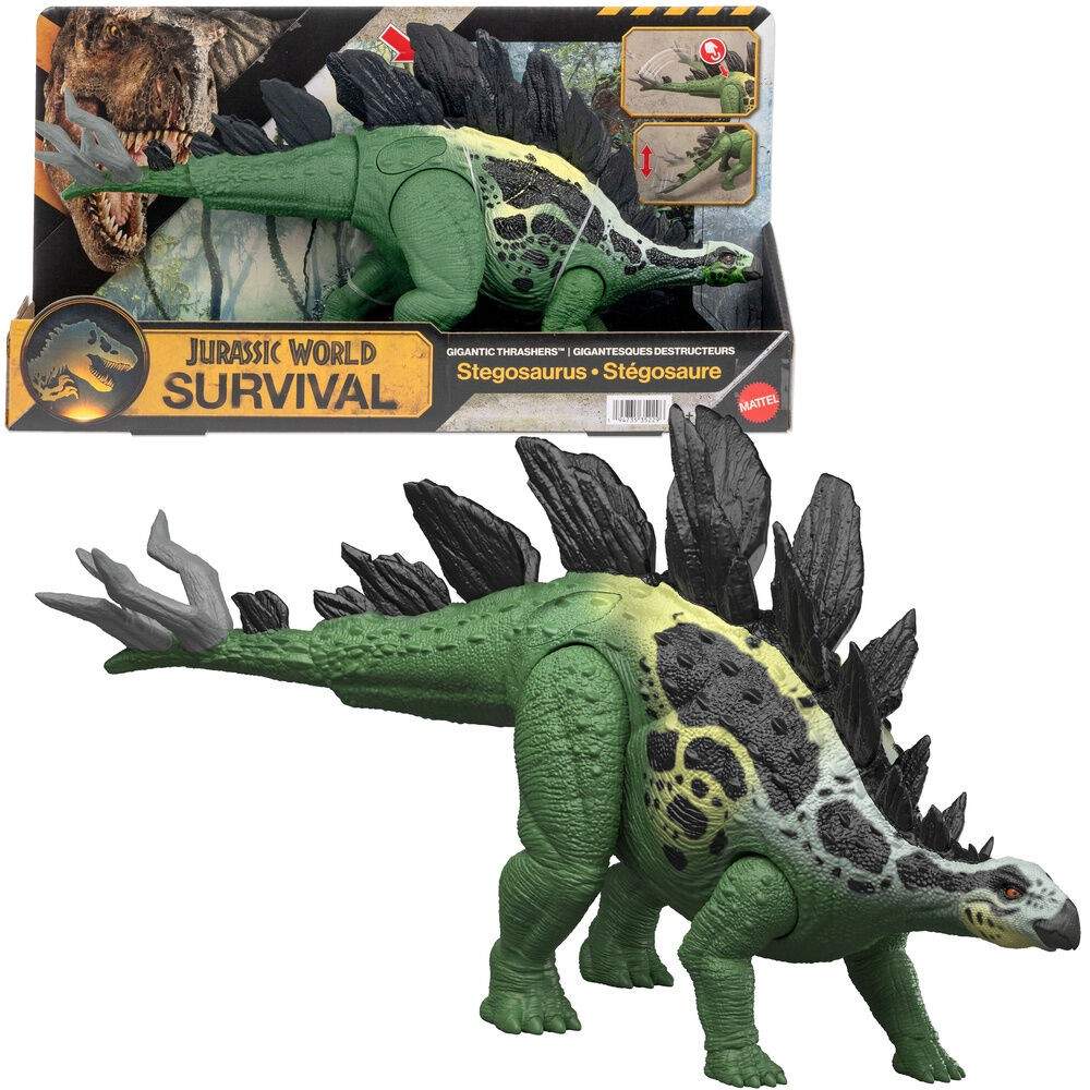 Stegosaurus Dinosaur Legetøj – 35,6 cm, Actionfunktioner