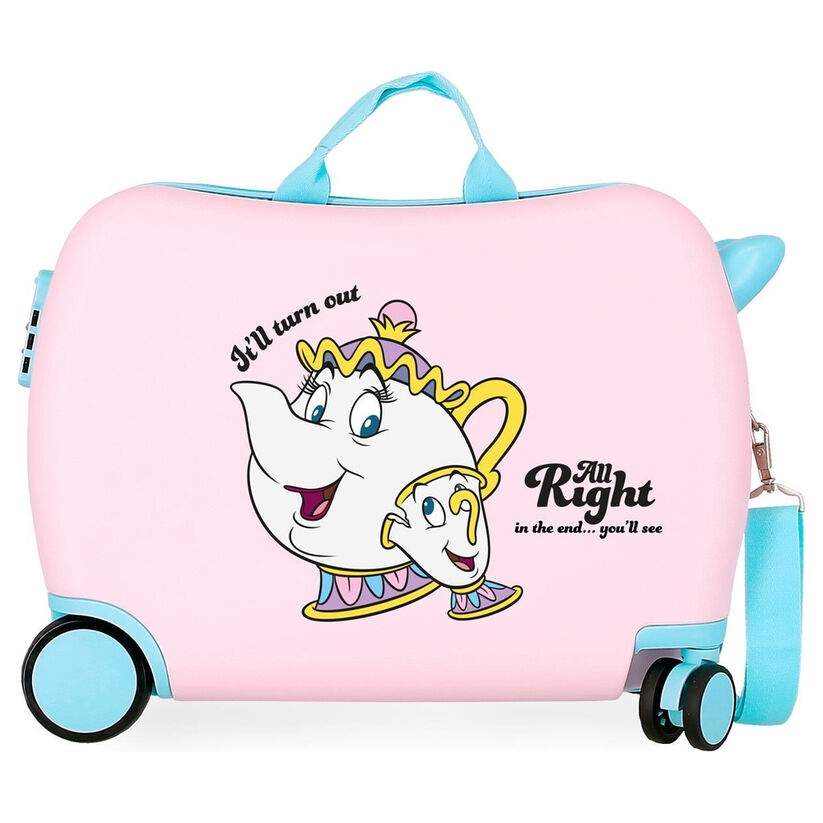 Disney Skønheden og Udyret Chip All Right ABS trolley kuffert 50cm