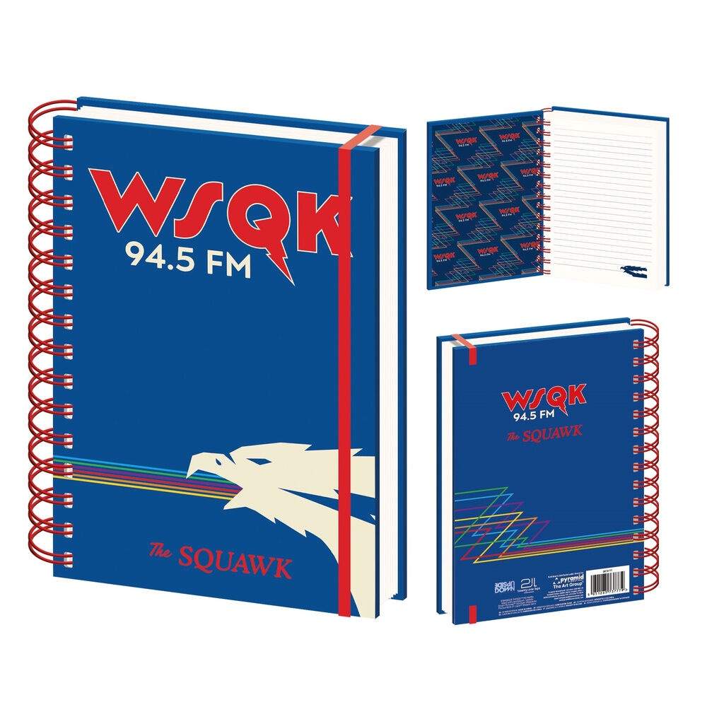 Stranger Things 5 ​​WSQK A5 notesbog