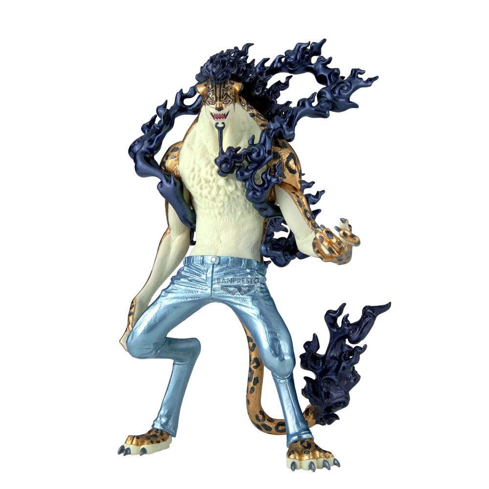One Piece Rob Lucci King of Artist figur 13 cm