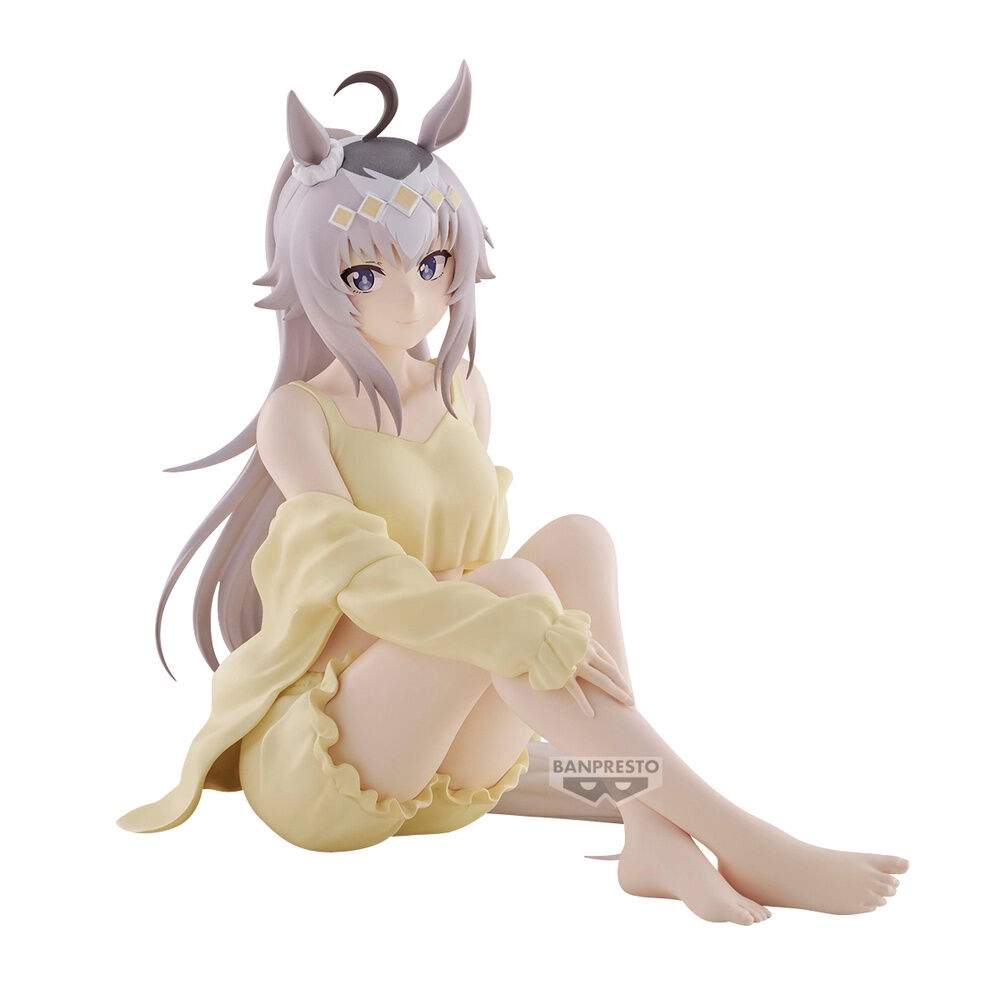 Umamusume Askepot Grå Afslapningstid Oguri Kasket figur 14cm