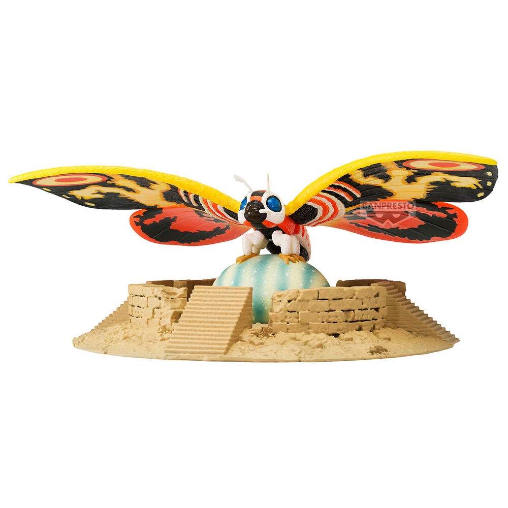 Toho Monster Series Art Vignette Mothra 1996 figur 5 cm