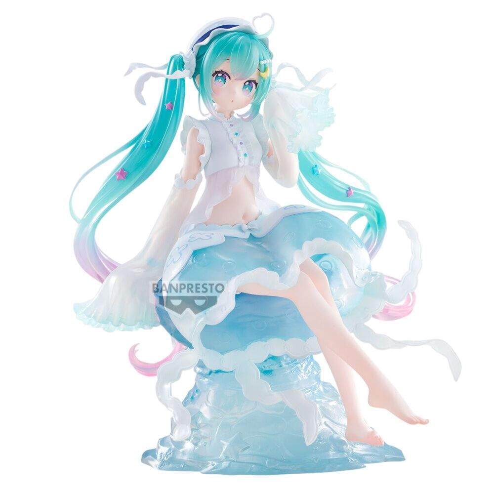 Vocaloid Clearluxe Vandmand Hatsune Miku figur 20 cm