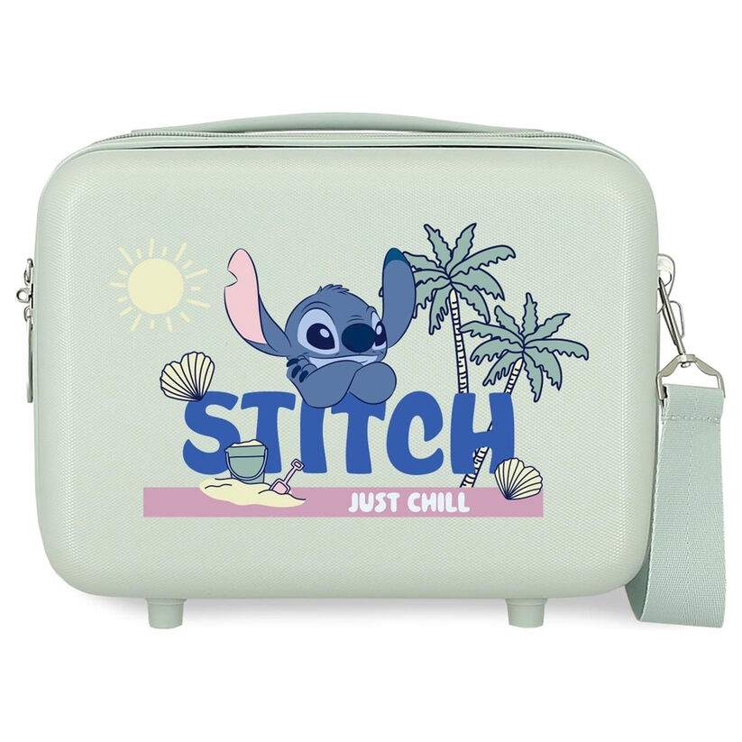 Disney Stitch Just Chill ABS justerbart skønhedsetui 29 cm