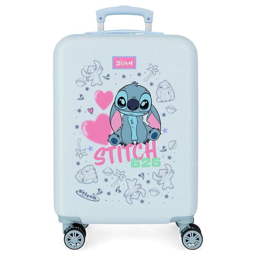 Disney Stitch Hearts ABS trolley kuffert 55 cm