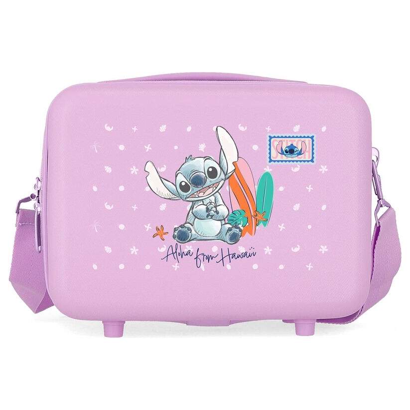 Disney Stitch From Hawaii ABS justerbart skønhedsetui 29 cm