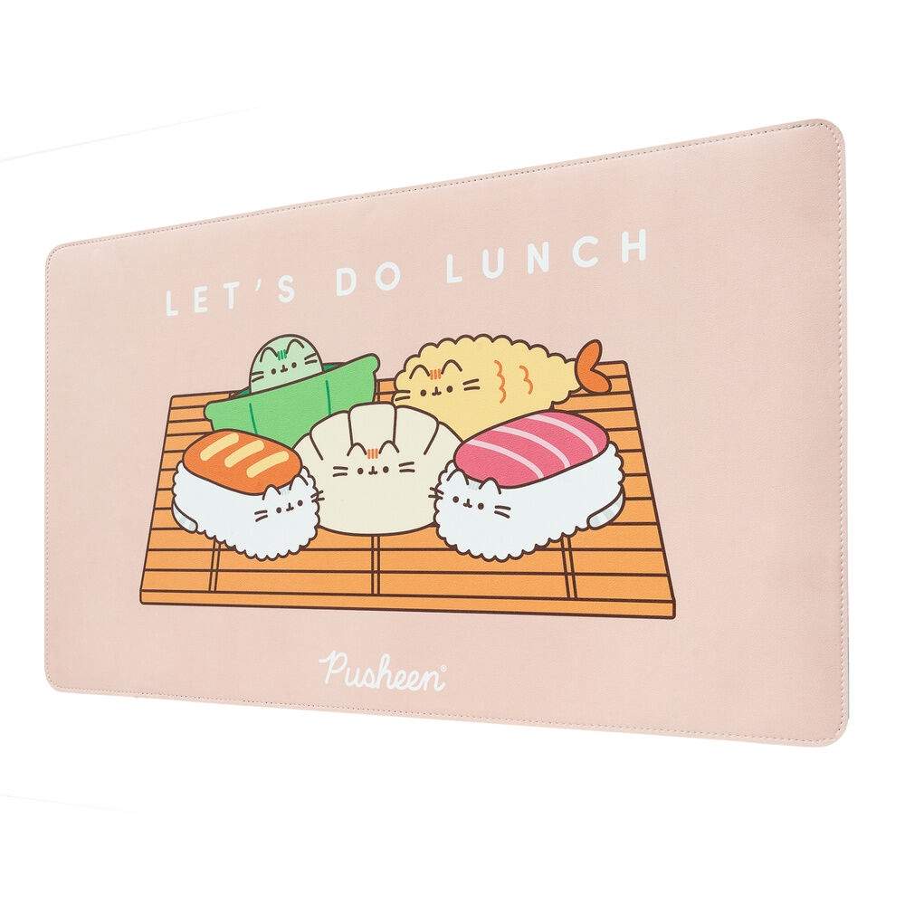 Gaming-skrivebordsmåtte – Sushi Roll Design, 35x60cm, vandtæt