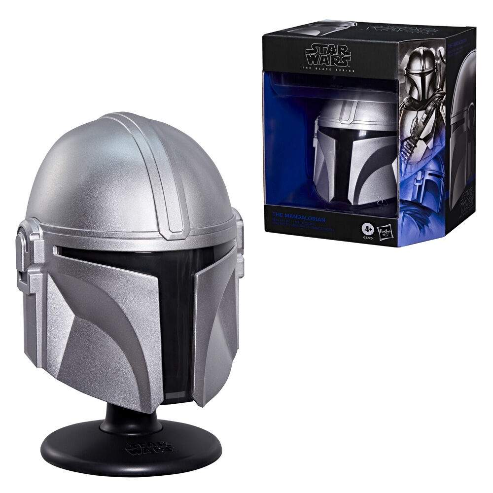 Star Wars Mandalorian & Grogu hjelmlegetøj – 15 cm