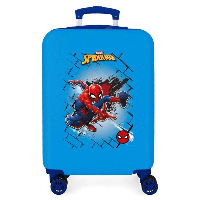 Spiderman børnekuffert – 55 cm, sikker lås