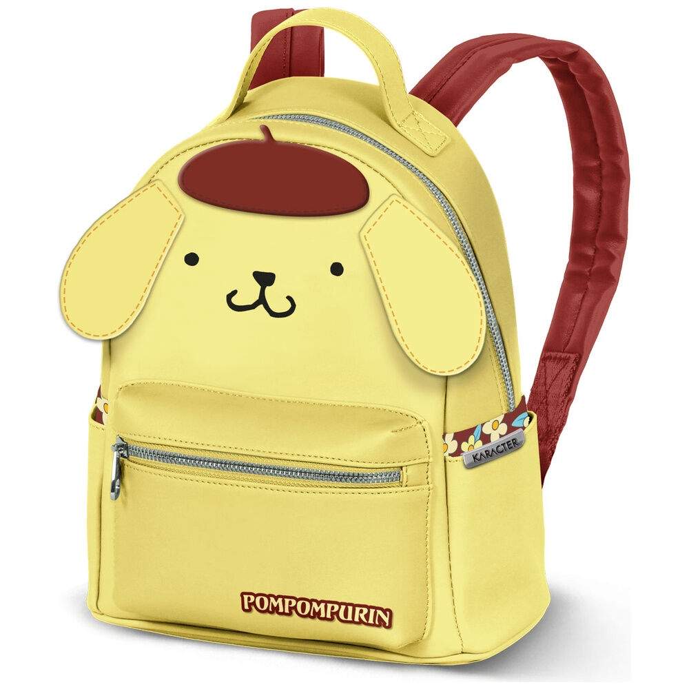 Hello Kitty Pompompurin Rygsæk – 29 cm, Flere Lommer