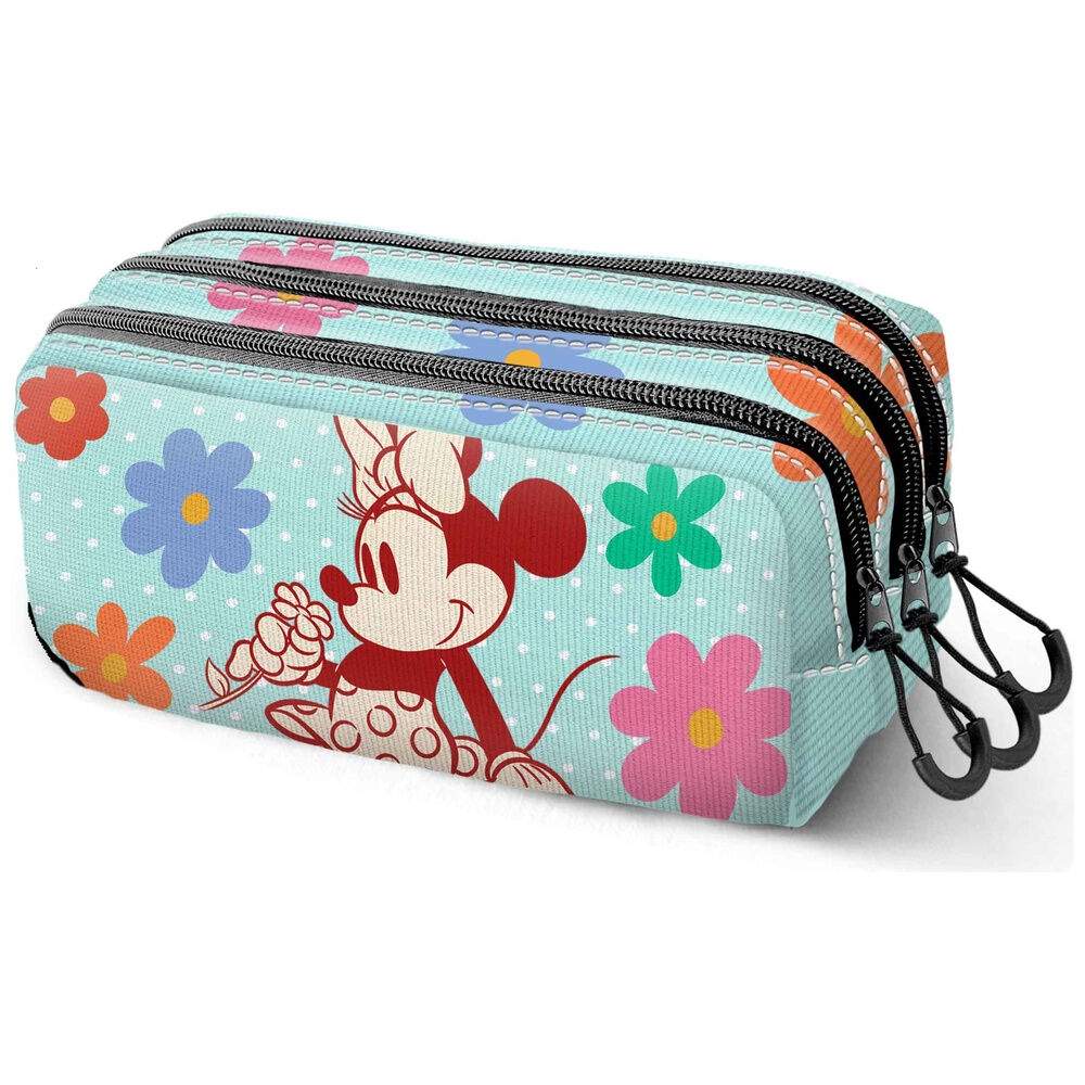 Disney Minnie Bloom tredobbelt penalhus