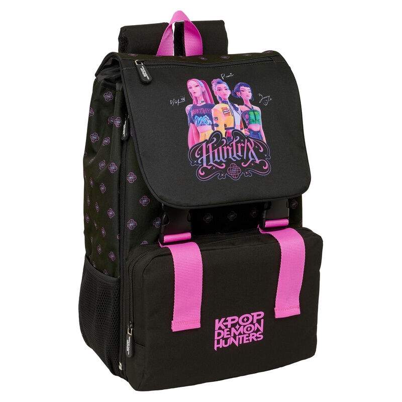 Kpop Demon Hunters Rygsæk – Ergonomisk, Reflekterende, 18,5x41x15cm