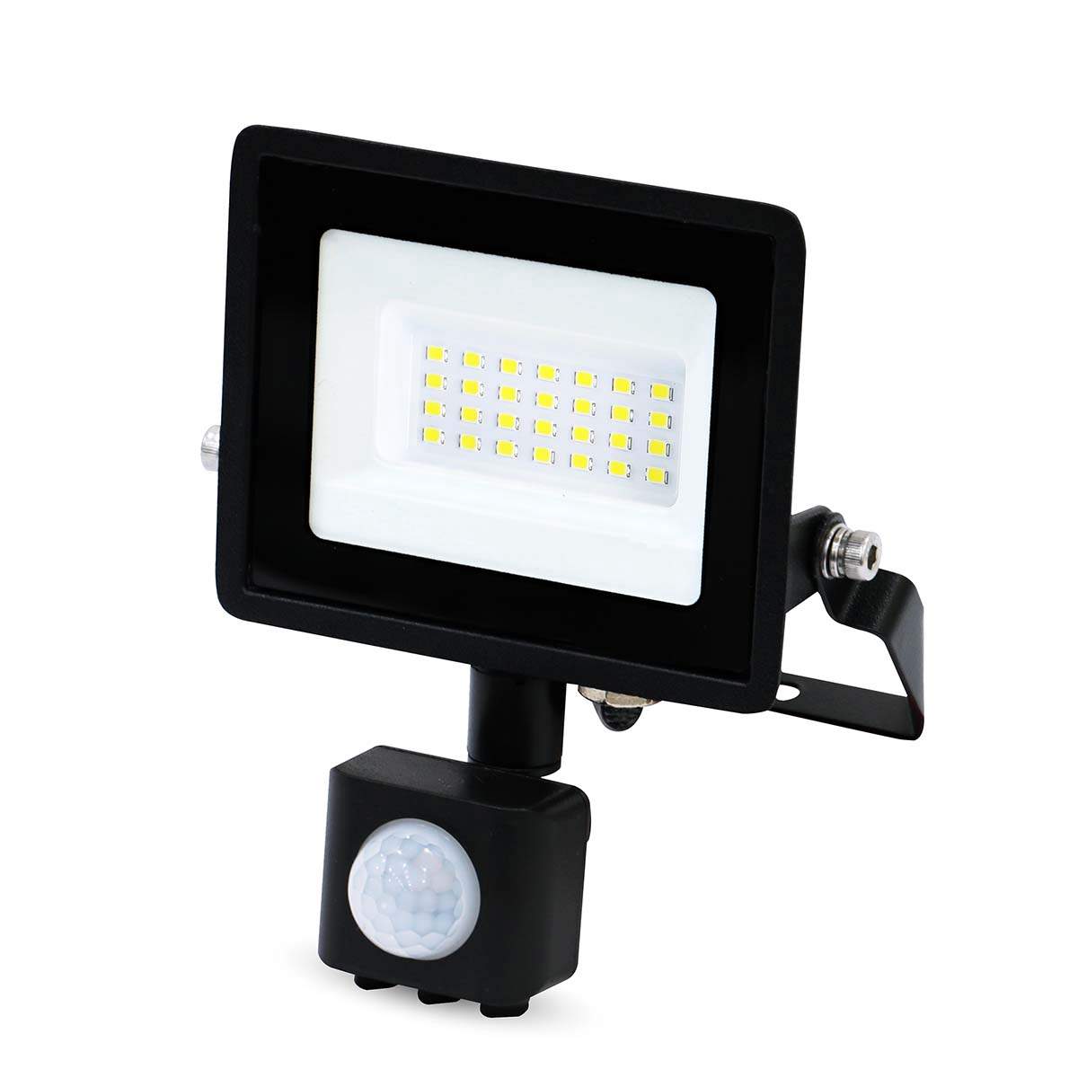 LED-projektør med bevægelsessensor, 20W, 1620 lumen