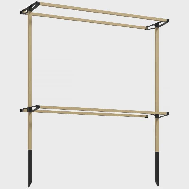 Expanderbar metallträdgårdsspaljé för bär | Hem & Hobby | Pryloteket