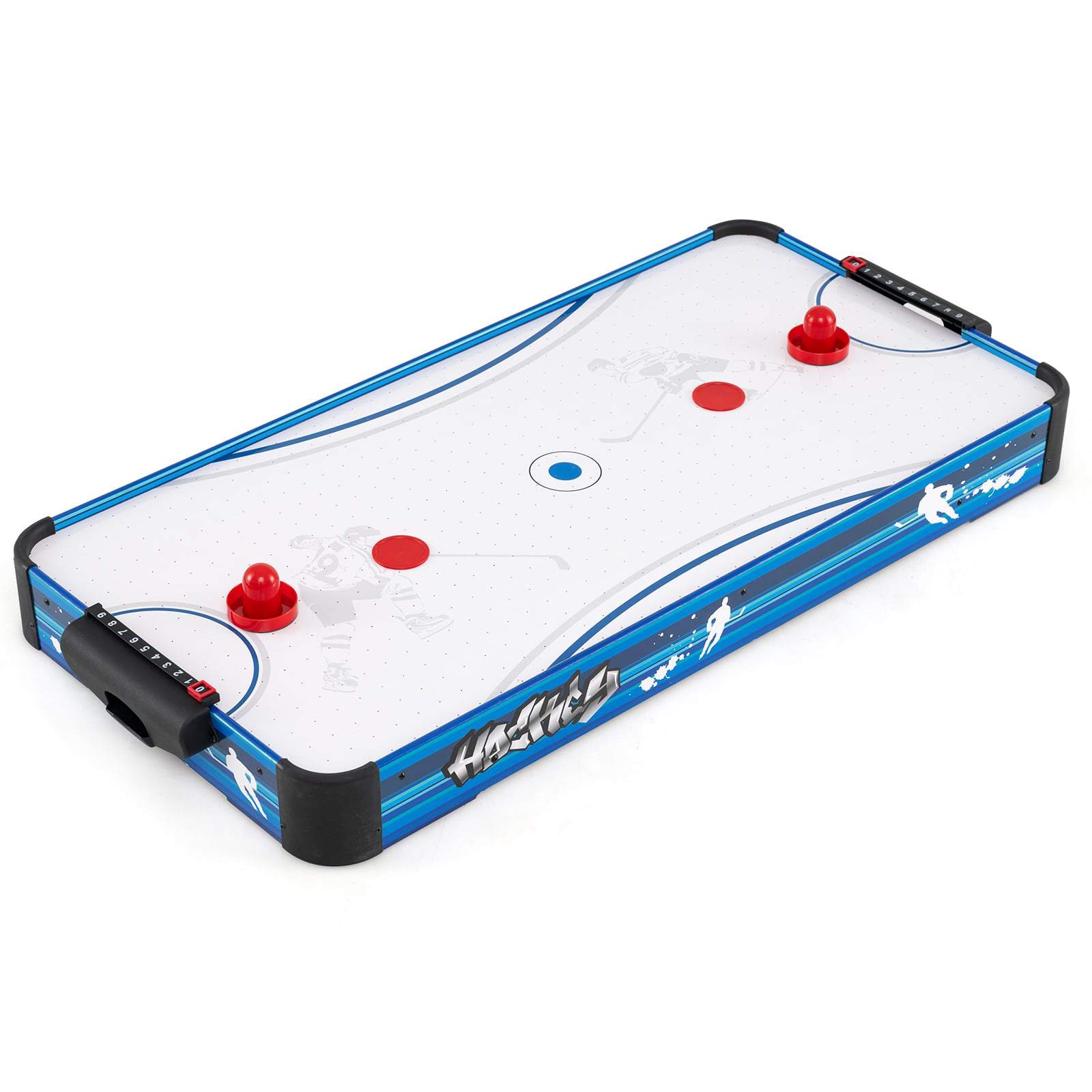 Airhockeybord med 12V-motor, 2 puckar och puckers | Hem & Hobby | Pryloteket