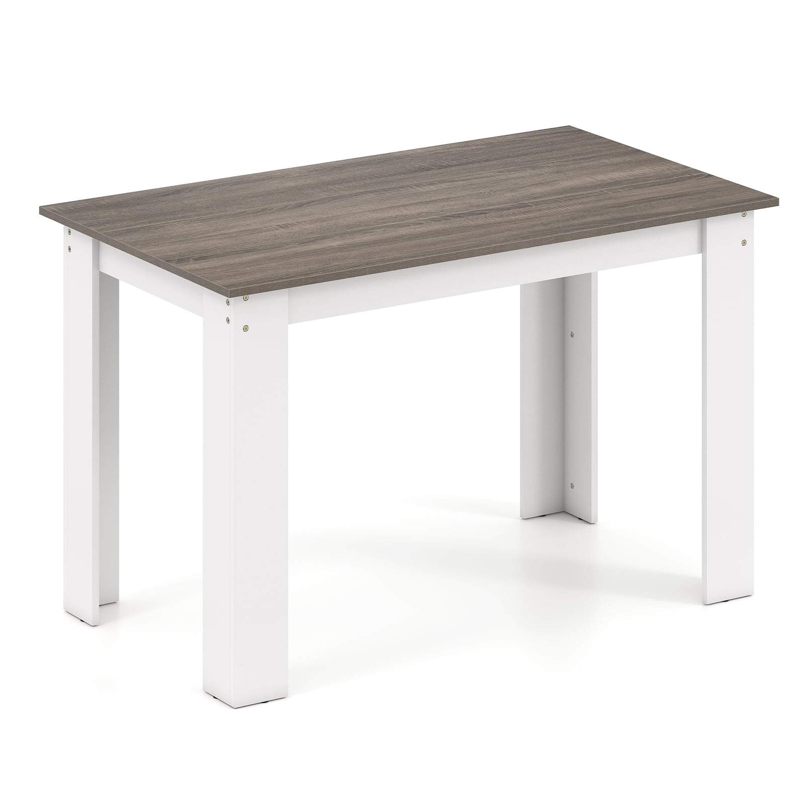 120 cm vitt trämatbord för 4-6 personer | Hem & Hobby | Pryloteket