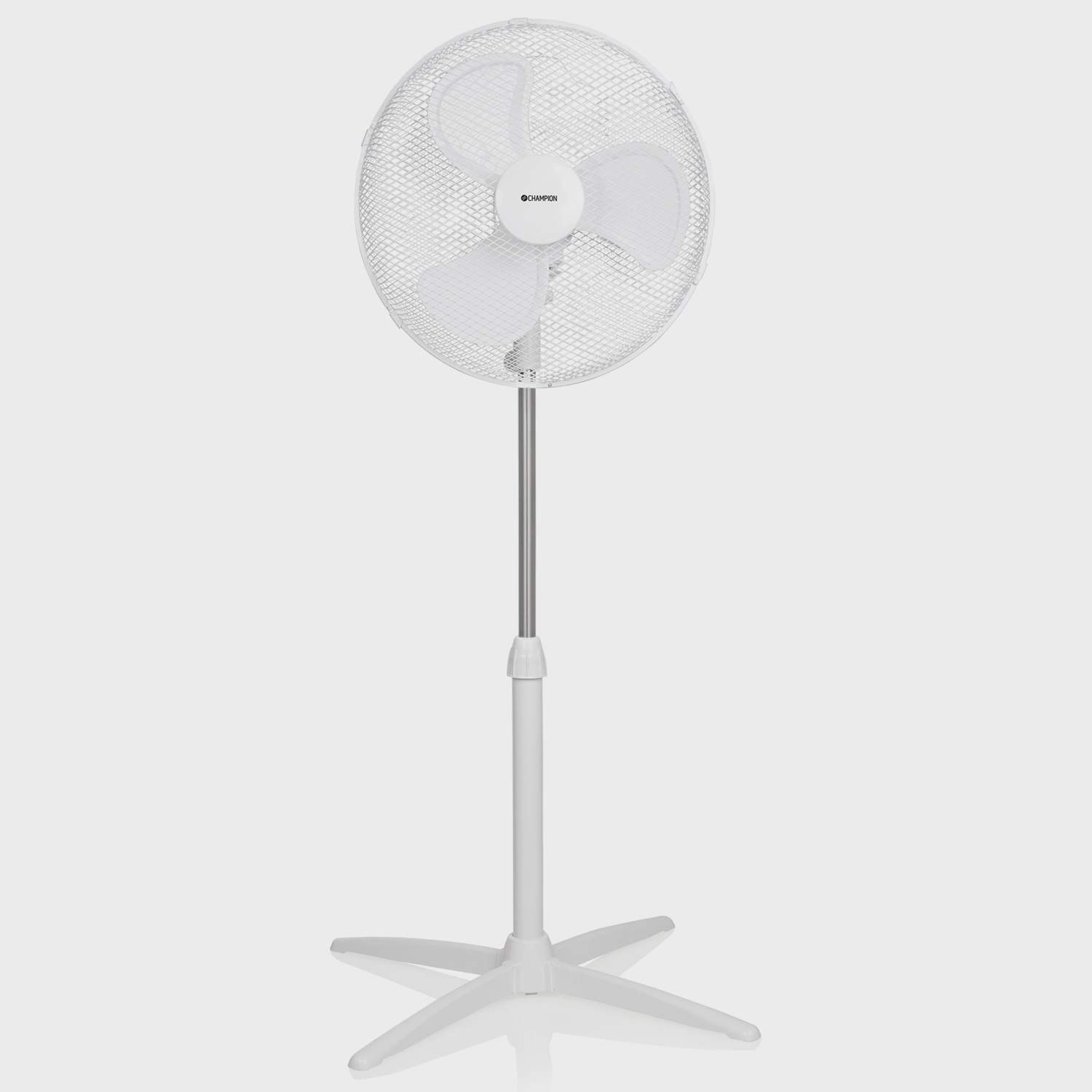 Gulvventilator 40 cm, Oscillerende, 3 hastigheder, Justerbar højde