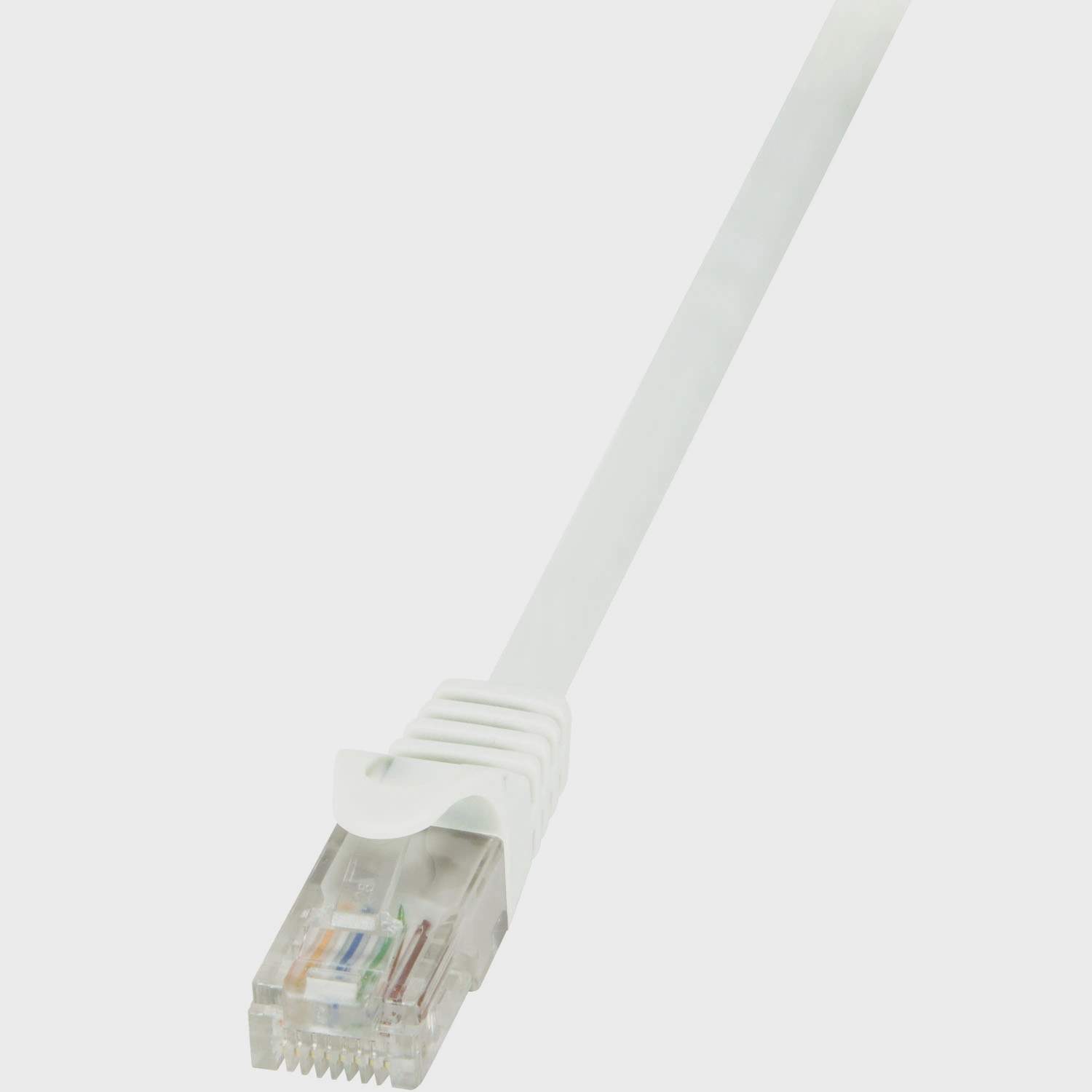Nätverkskabel CAT6 U/UTP 5m, Flexibel PVC, Vit | Hem & Hobby | Pryloteket