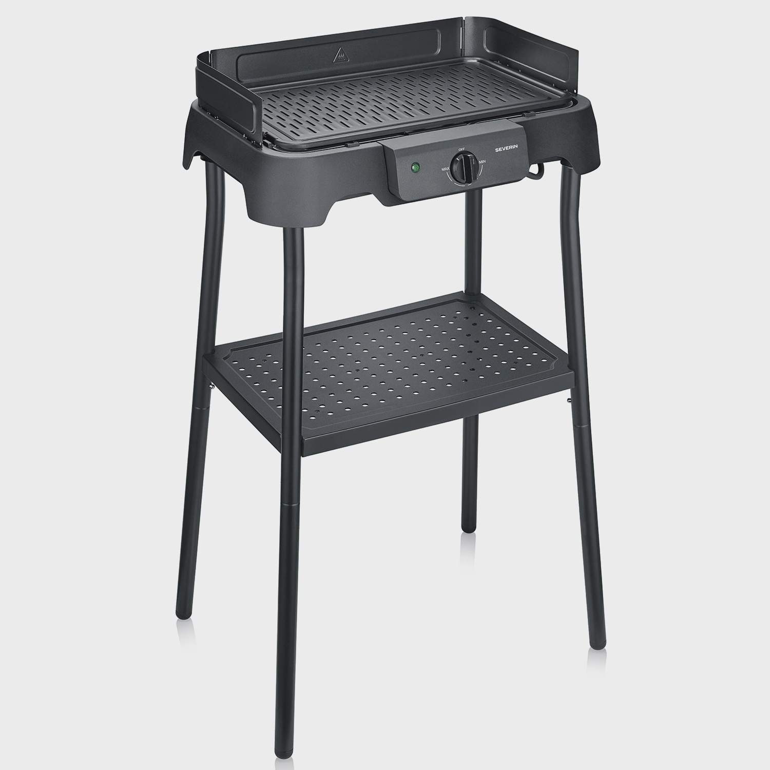 Elektrisk bordsgrill med stativ och grillplatta, 2000W | Hem & Hobby | Pryloteket