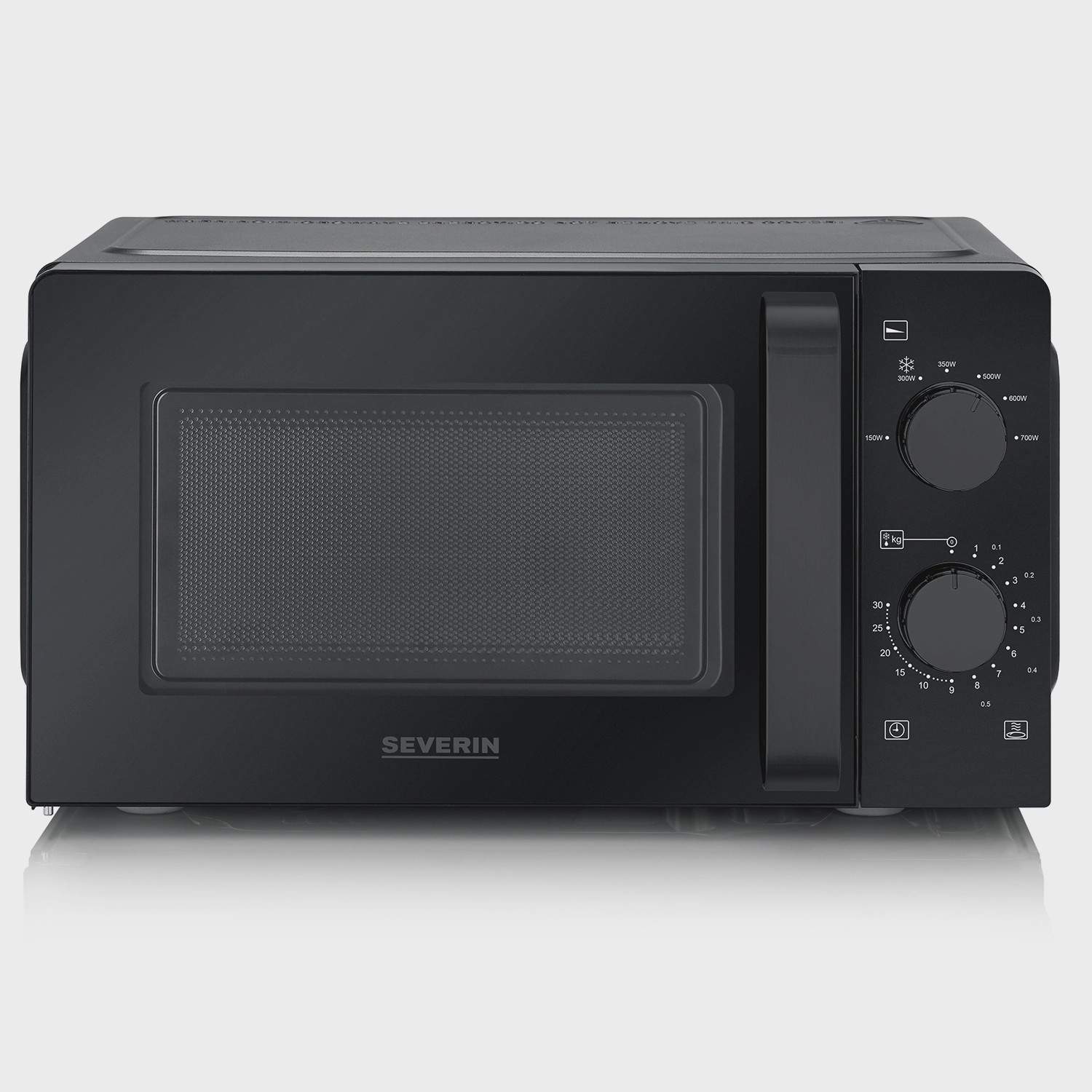 19L mikrobølgeovn, 800W, 6 effektniveauer, optøningsfunktion billede