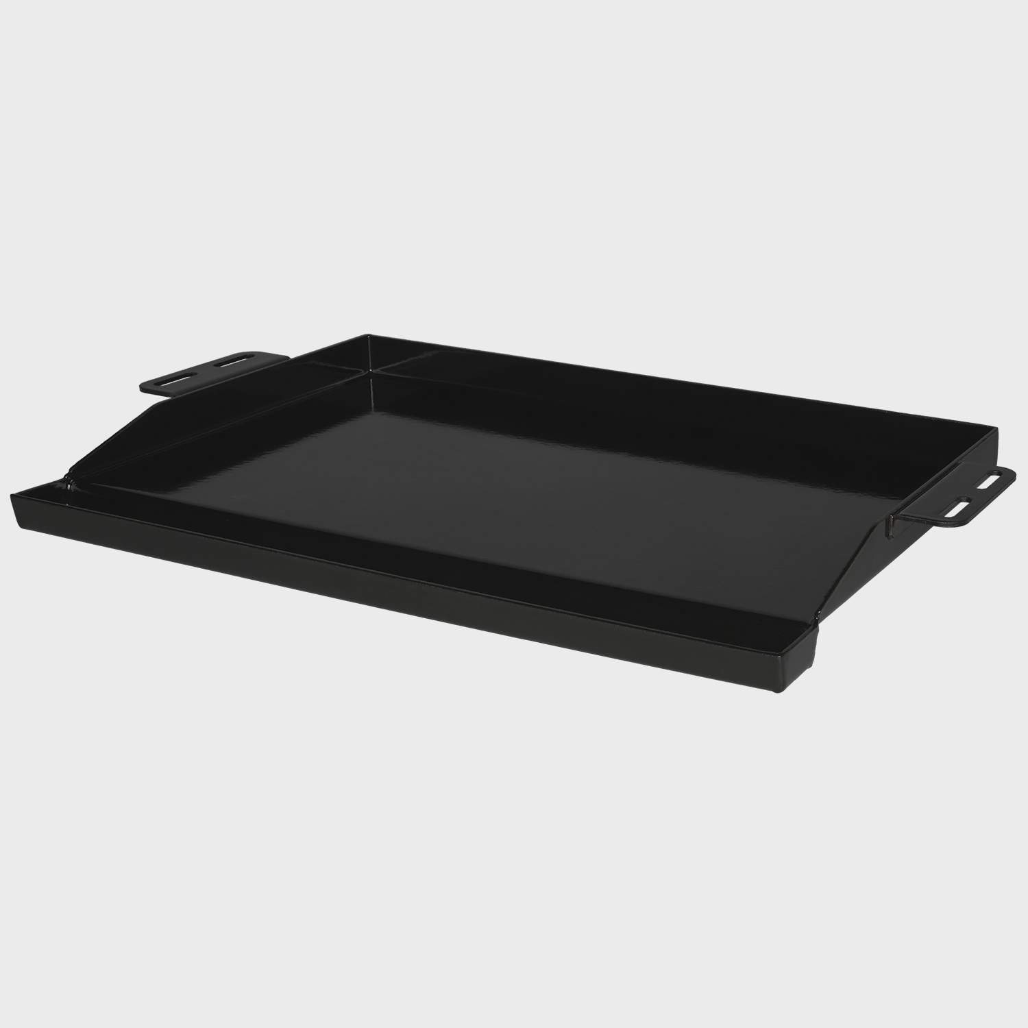 Universal stegepande til gasgrill, emaljeret stål, 64x36 cm