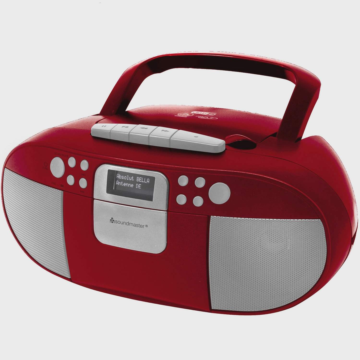 Boombox CD/MP3-afspiller med DAB+/FM-radio og USB billede