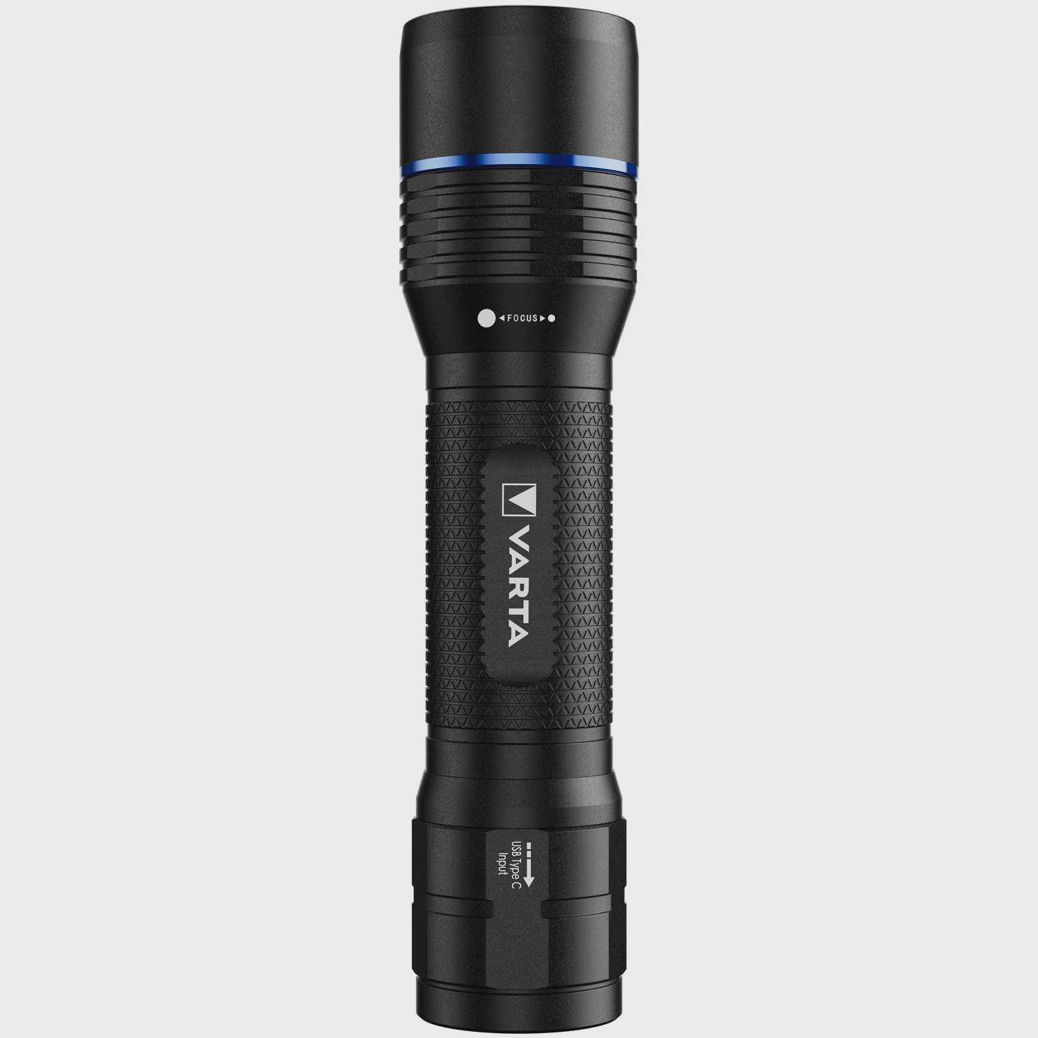 Uppladdningsbar ficklampa 1000 lm, IP67, USB-C, 5 lägen | Hem & Hobby | Pryloteket