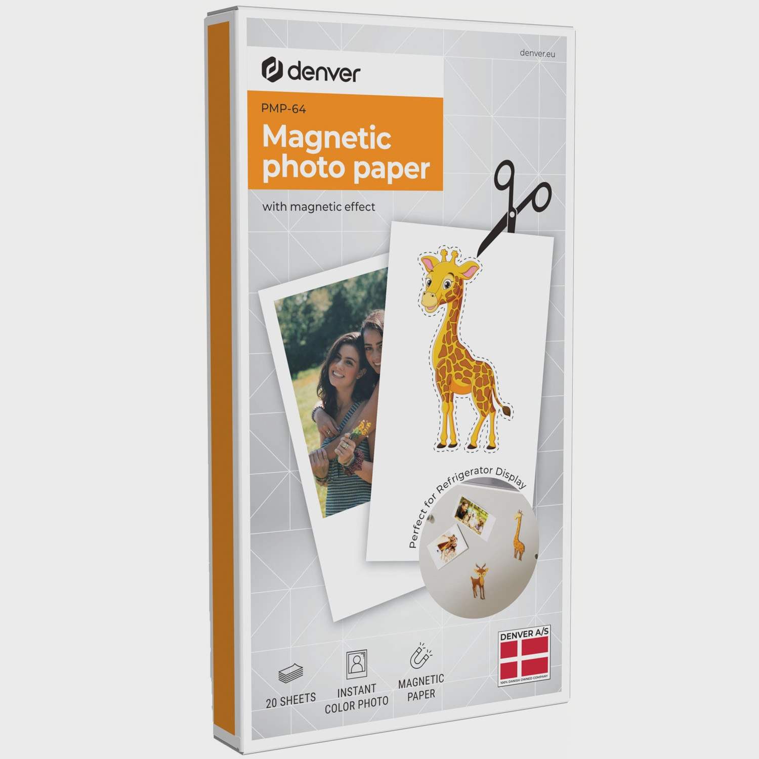 Magnetisk fotopapir til printere, 20 ark billede