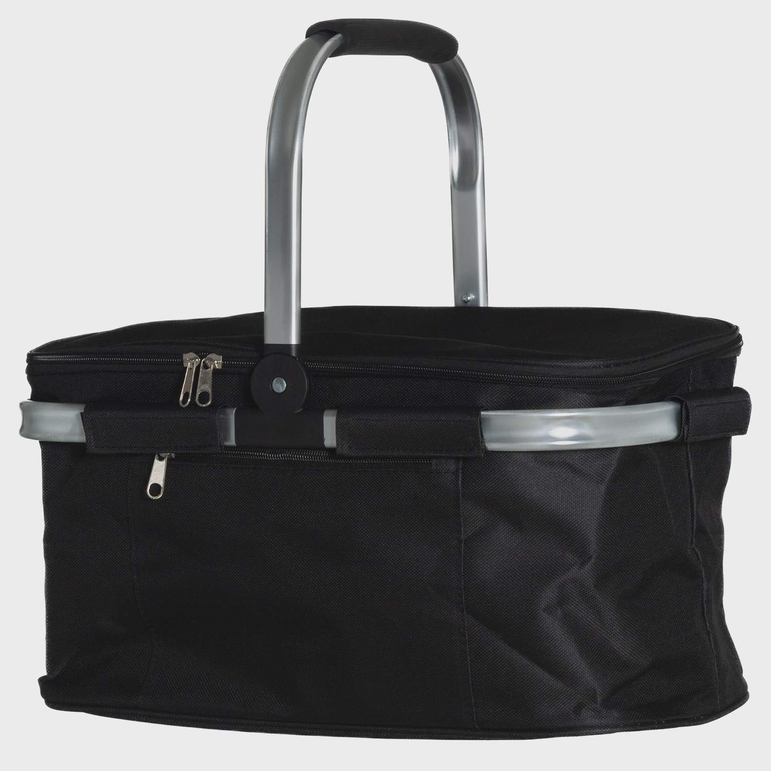 Isoleret picnictaske 30L, foldbar, dobbelt lynlås