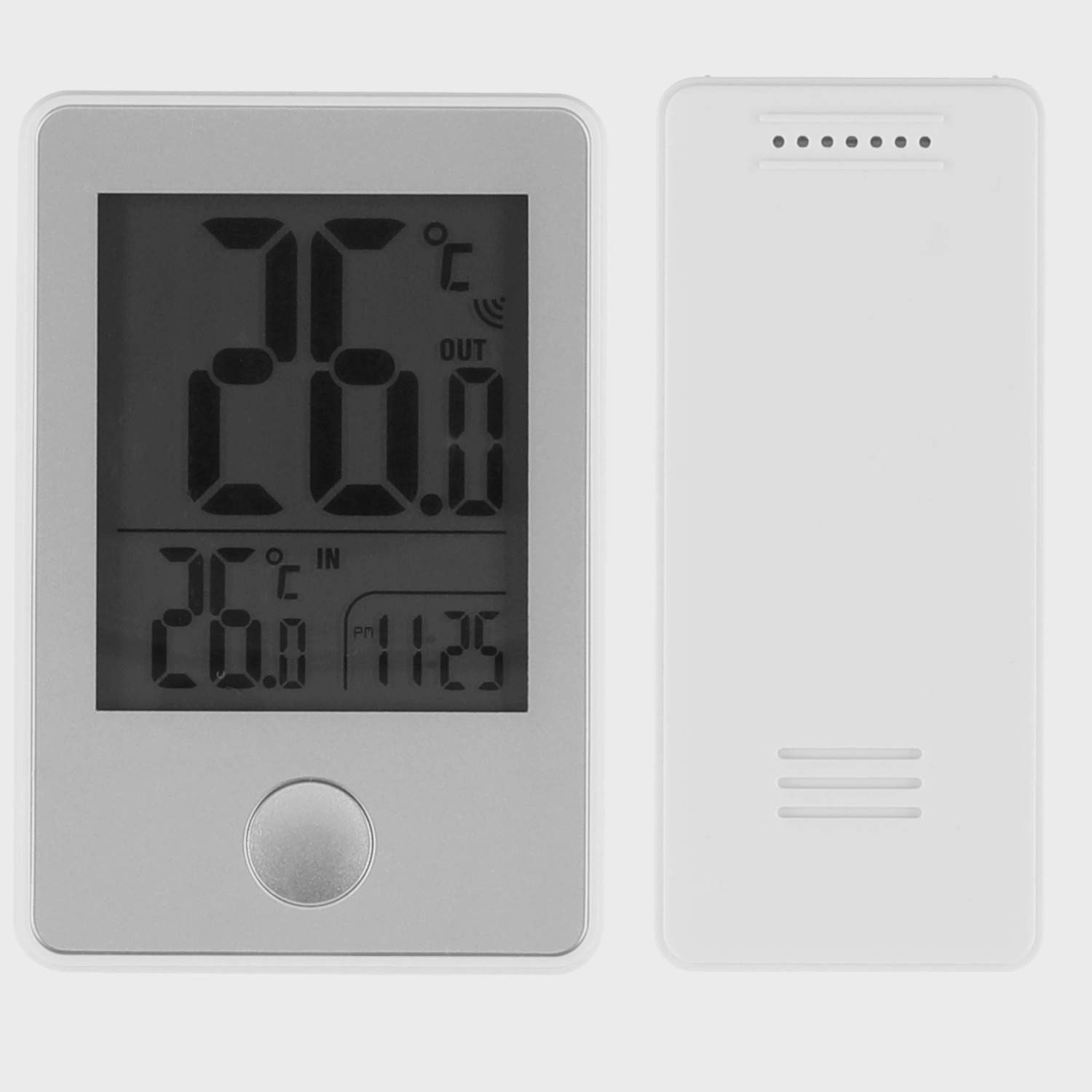 Trådløst digitalt termometer – indendørs/udendørs, LCD-display
