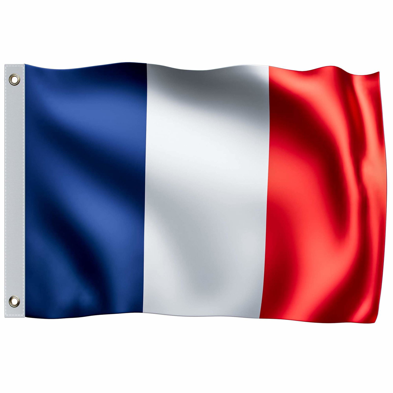 Frankrikes flagga 150x90cm – slitstark polyester, väderbeständig | Hem & Hobby | Pryloteket