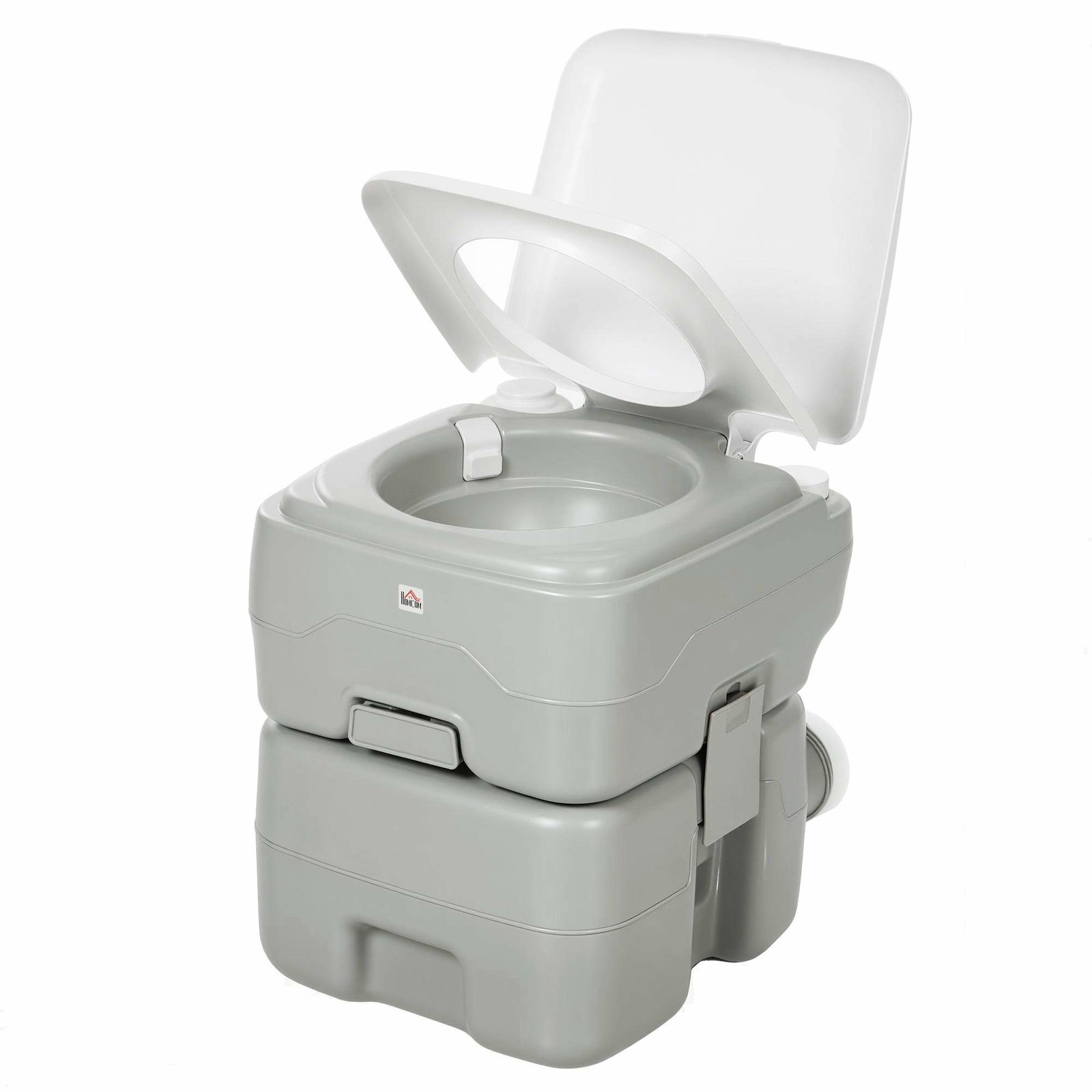 Bærbart campingtoilet – 20 liter affald, 10 liter ferskvandstank