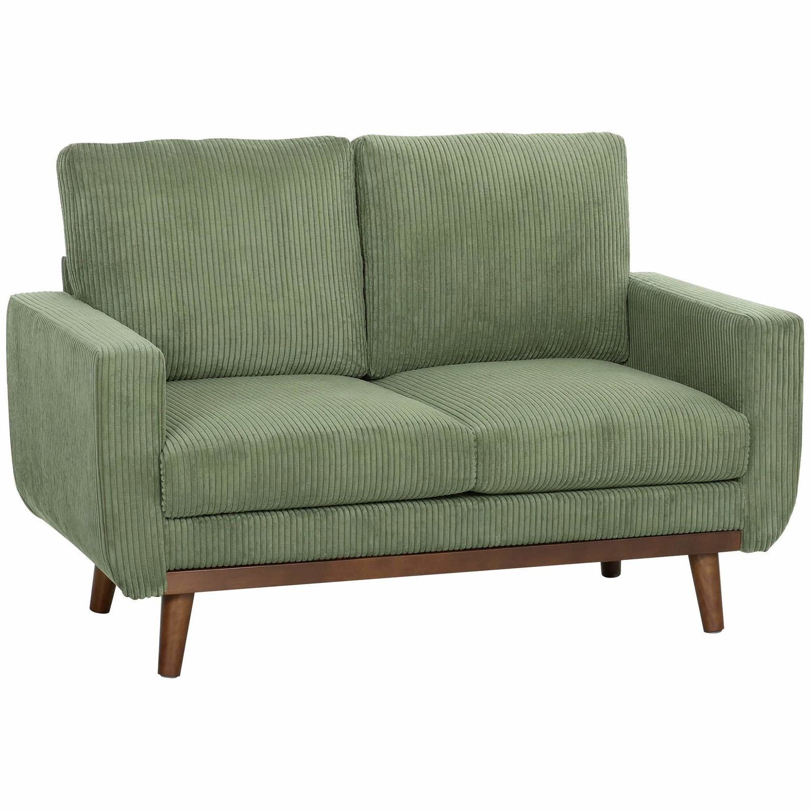 Grøn snor 2-personers sofa – Kompakt, stilfuld komfort