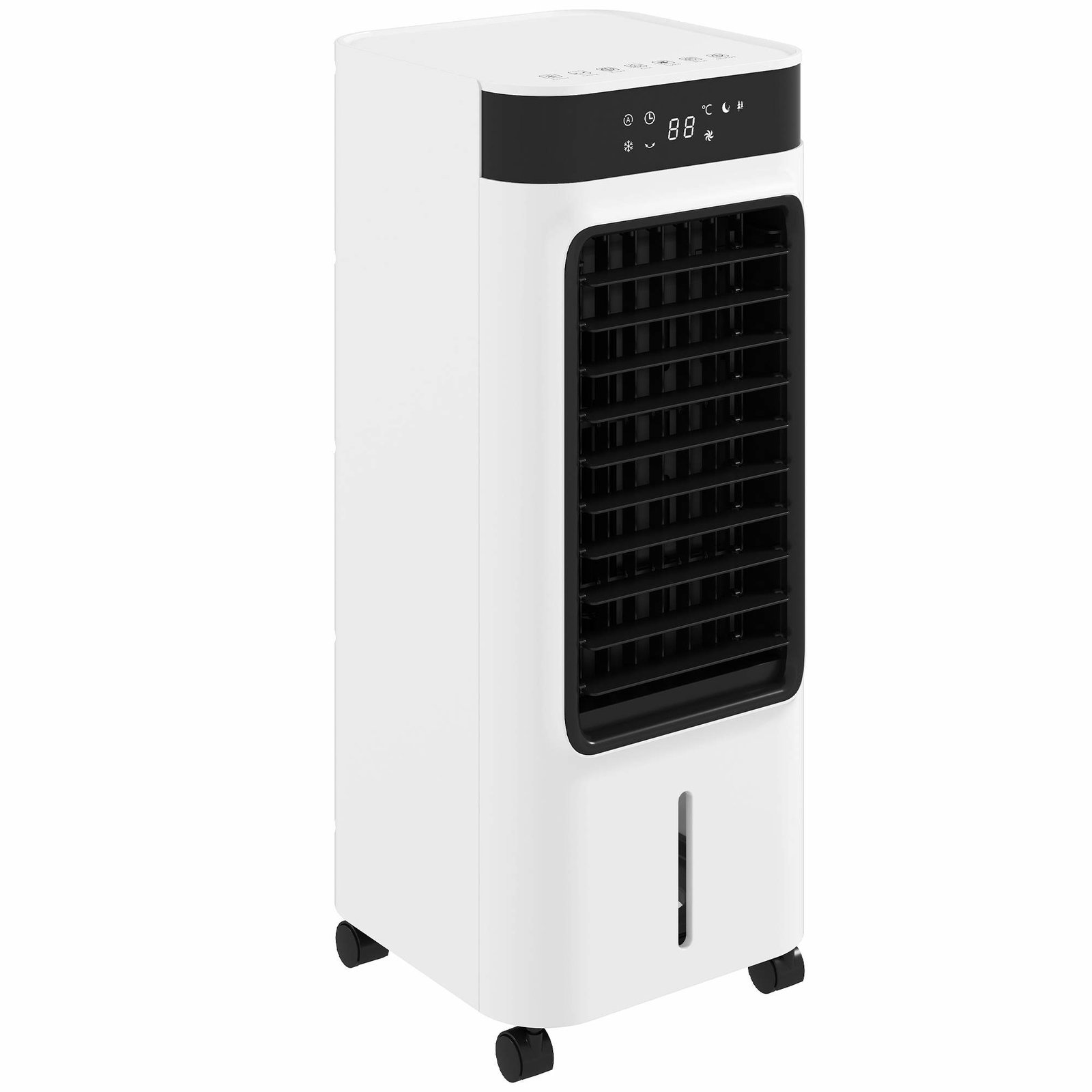 3-i-1 bærbar luftkøler – 7L tank, 48 oscillationer