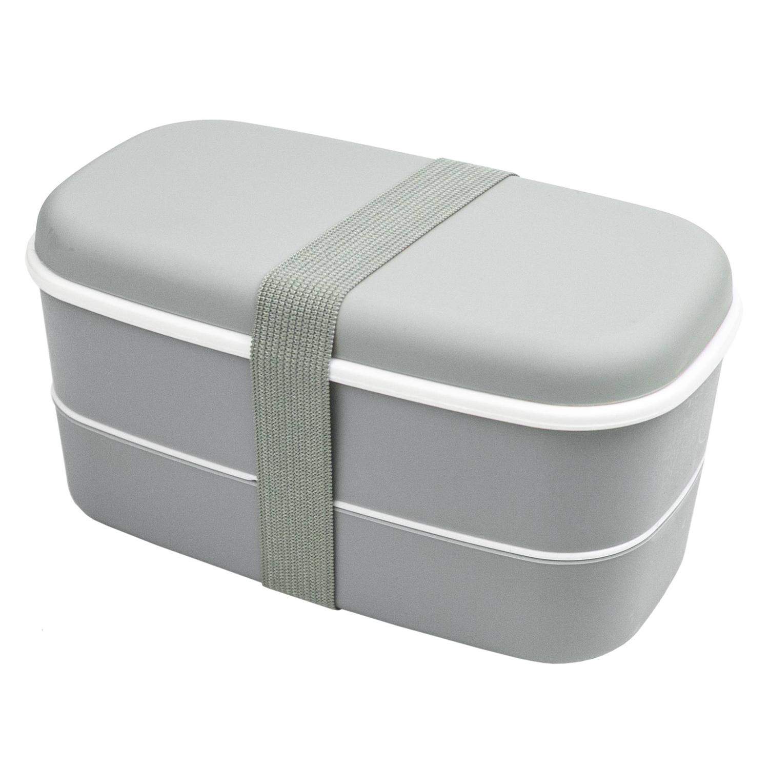 Madkasse, Bento Box - Grå