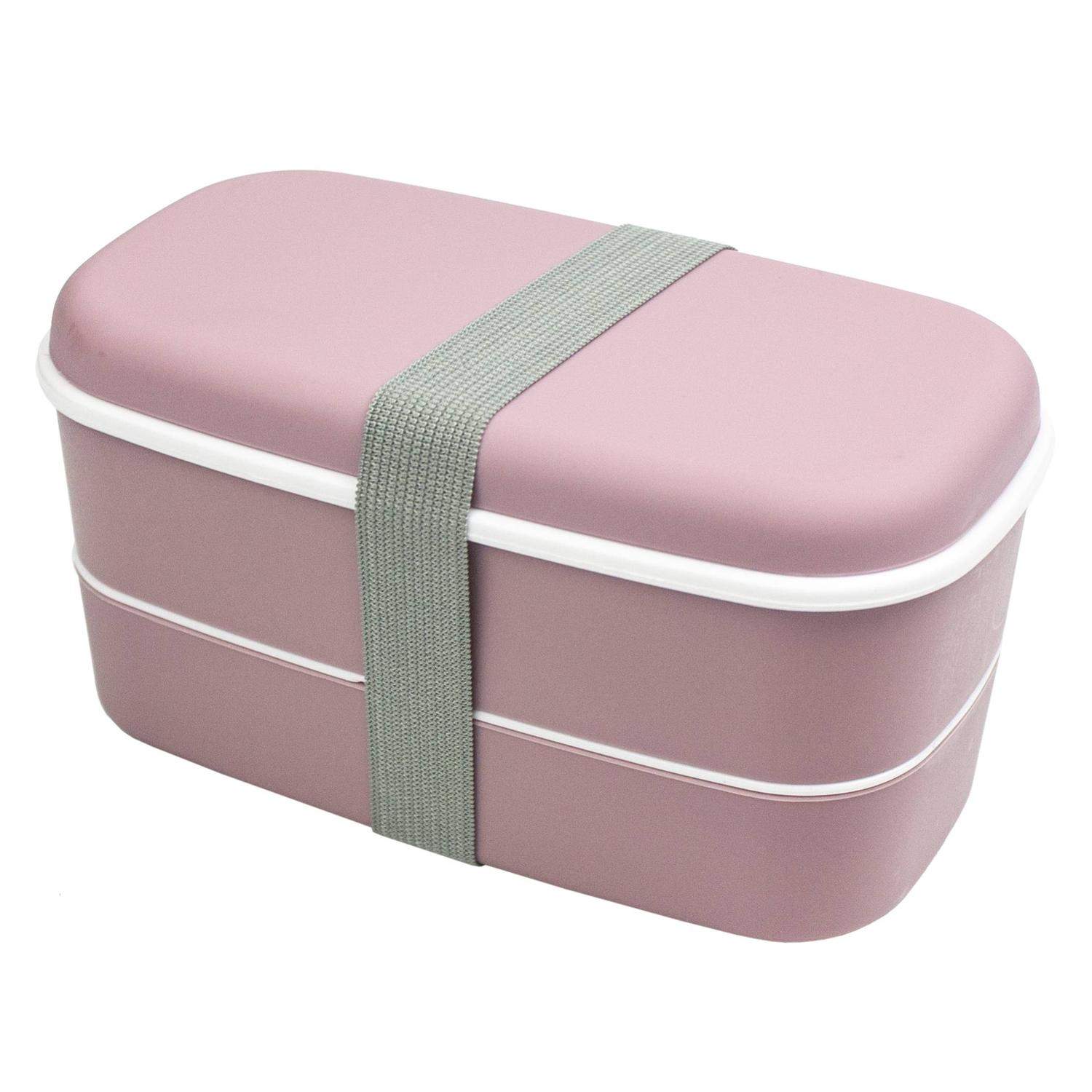 Madkasse, Bento Box - Lyserød