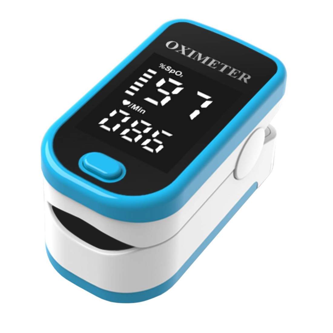 Digitalt Pulsoximeter - Blå