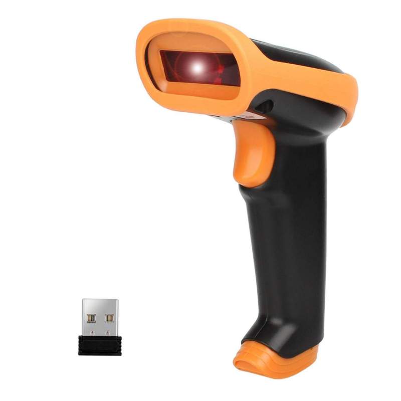 Barcode Scanner with USB to 1D Codes Orange eStore