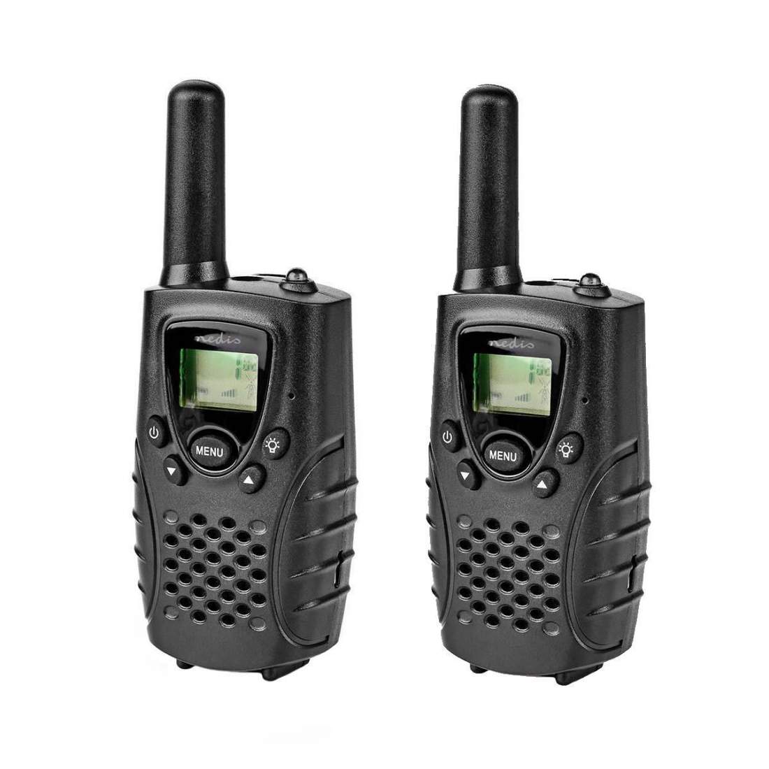 2x Walkie Talkies, 8 Kanaler - 8 km | Sport & Fritid - Friluftsliv & Camping - Walkie Talkies | Pryloteket