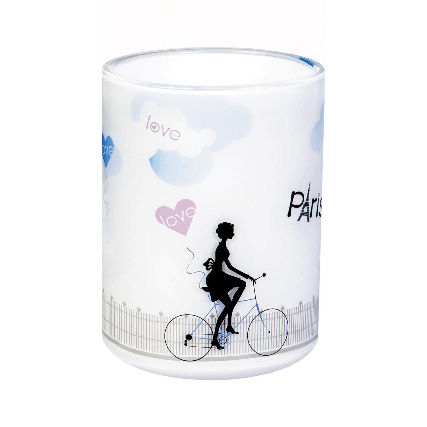 Tatkraft, Paris Mademoiselle - Tandborstglas | Hem & Hobby - Hem & Hushåll - Badrum - Tandborsthållare | Pryloteket