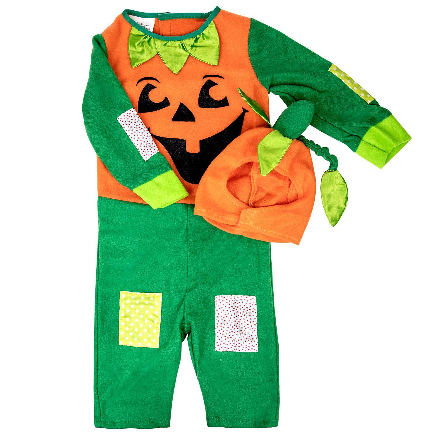 Græskarkostume, Halloween - 6-12 måneder