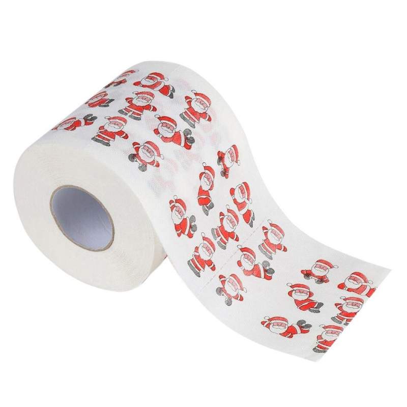Toilet Paper Santa Claus