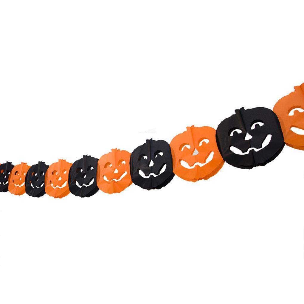 Giurlande med Græskar, Dekoration - Halloween