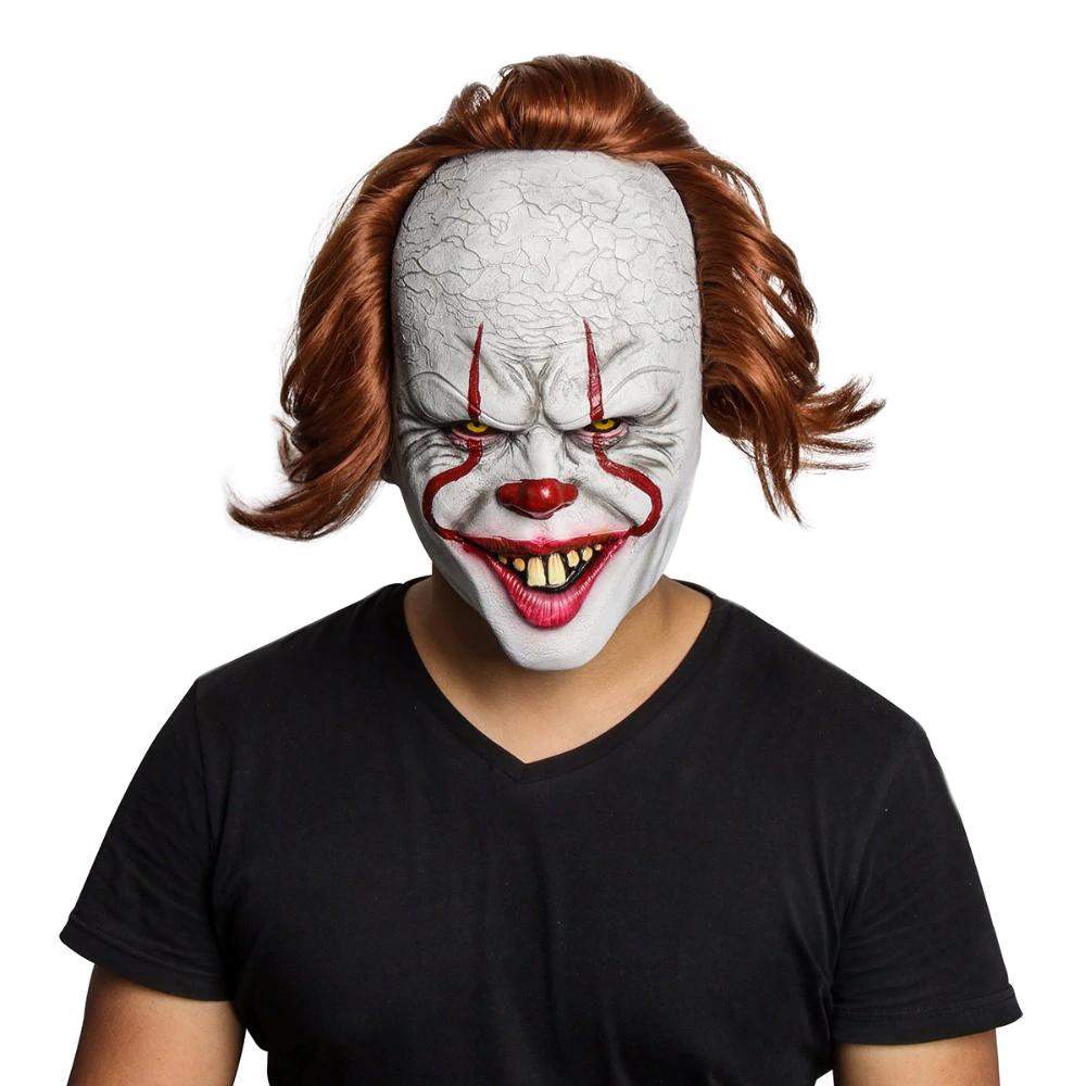 Pennywise-maske i Latex - Halloween